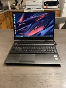 HP Omen 15” Gaming Laptop Intel Core i7-10750H 2.60GHz 512GB SSD 16GB Ram - Picture 1 of 8