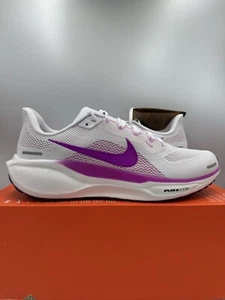 Nike Air Zoom Pegasus 41 White Hyper Violet BRAND NEW NBY Size 11 Women - Picture 1 of 8