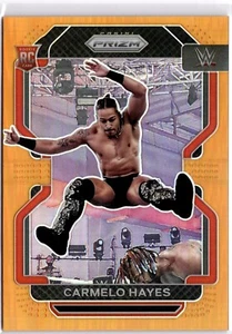 Carmelo Hayes 2022 Panini Prizm WWE Orange Prizm #162 WWE NXT #24/99 - Picture 1 of 2