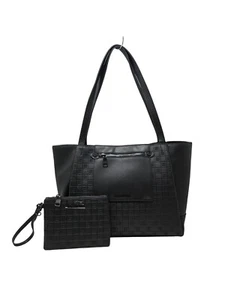 Steve Madden Tote Bag  Black with Wristlet Wallet - Picture 1 of 10