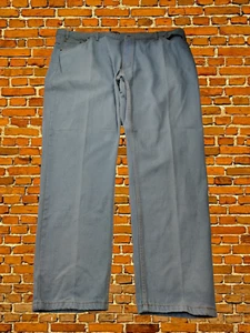 MEN'S ROCKFORD W52 L34 BLUE LIVED-IN WASH COMFORT FIT JEANS TROUSER 52X34 LONG - Picture 1 of 4