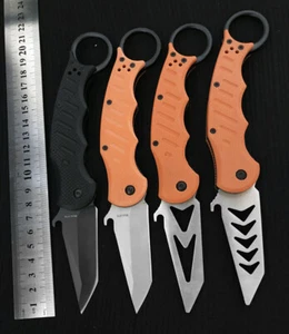 New Sports Training Knife Trainer Folding Blade Prastic Tools Saber Men's Gift - Picture 1 of 15