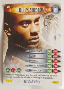 Doctor Who Battles In Time Invader Trading Card  #573 Billy Shipton