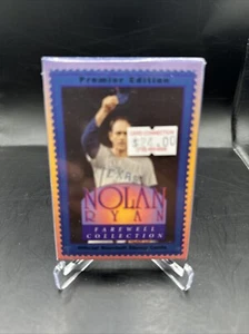 Nolan Ryan Farewell Collection Premier Edition Sealed Stamp Cards  - Bild 1 von 2