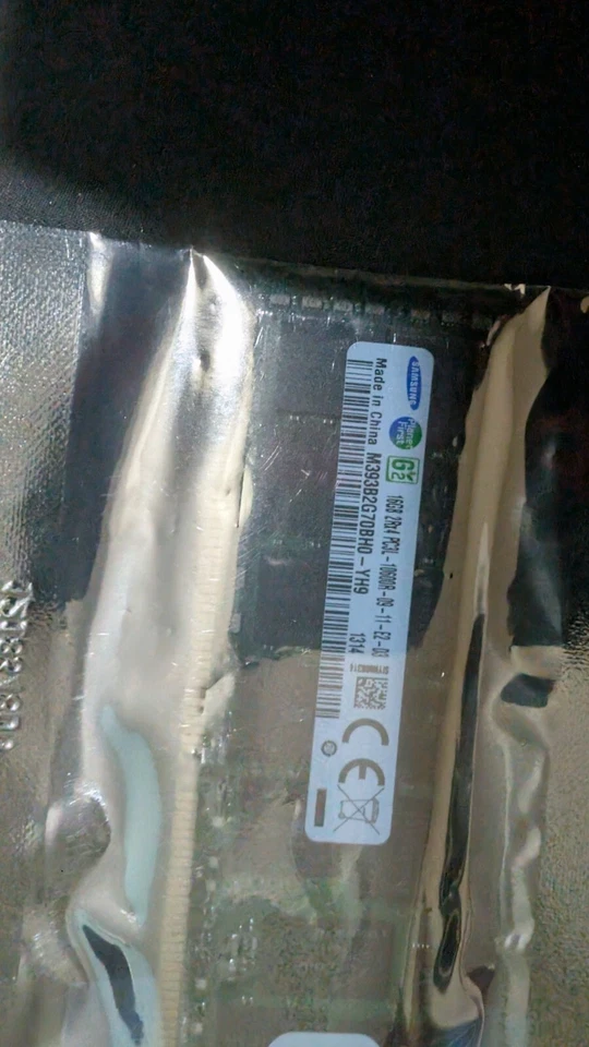 16GB SAMSUNG DDR3-1333 PC3-10600R M393B2G70BH0-YH9Q8 ECC RAM L2-6 16GB - Image 1 of 1