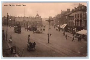 Carlisle Cumbria England Postcard Market Place c1910 Antique Unposted - Picture 1 of 2