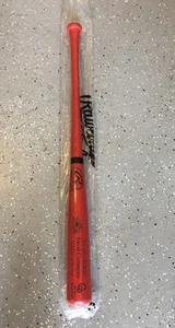 David Clemmons Red RAWLINGS BAT COLORADO ROCKIES 10 Years Of Service Special Ed - Picture 1 of 8