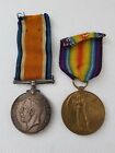Ww1 British War Medal Pair Bedfordshire Regiment
