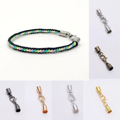 10pcs Extender Lobster Clasp Hooks For DIY Fastener Making Necklace Jewelry - Image 1 of 4