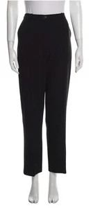 NWT Chanel Vintage Wool Silk Lined CC Button Straight Leg Pants With Tags SZ 38 - Picture 1 of 8