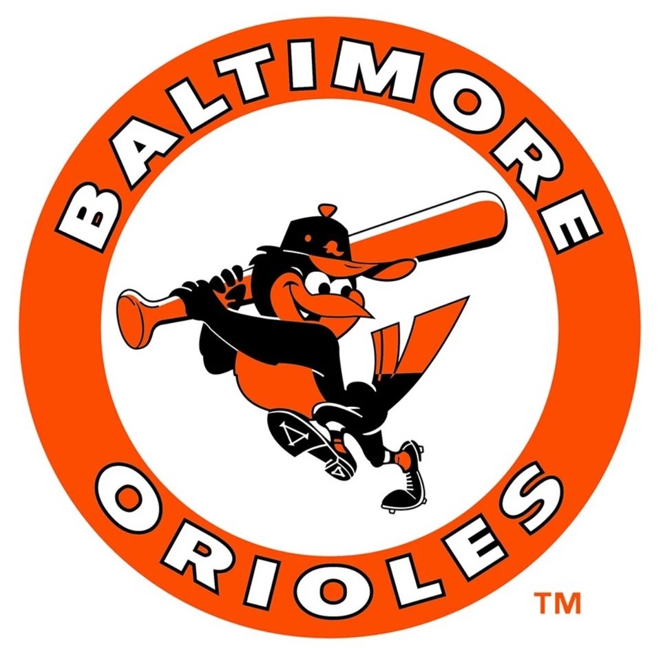 Baltimore Orioles Logo - Die Cut Laminated Vinyl Sticker/Decal MLB - Image 1 of 1