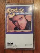 Elvis Presley 50 Years 50 Hits Cassette Tape 1985 RCA Records