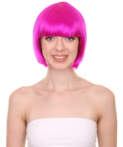Women's Short Bob Wig - Straight Fancy Cosplay Halloween Party Costumes - Picture 1 of 149