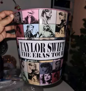 Original Tin Official Taylor Swift : The Eras Tour Tin Popcorn Bucket - Picture 1 of 3