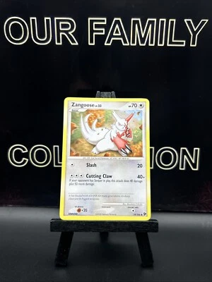 Pokemon Great Encounters Zangoose #59/106 Uncommon Non holo 2008 LP - Image 1 of 4