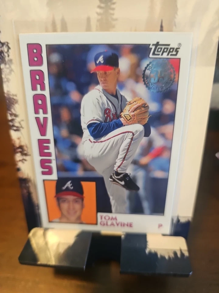 2019 Topps 1984 Topps Baseball 35th Anniversary Tom Glavine T84-62 Braves - Image 1 of 1