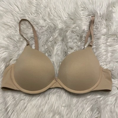 Sujetador Soma 34C Bronceado Abrazable A Medida Push Up Elastizado Con Aros Cierre Trasero Foto 1 de 4