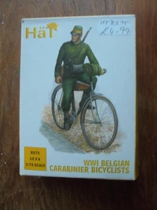 Hat Industries Mini 1/72 WWI Belgian Carabinier Cyclists - Picture 1 of 1