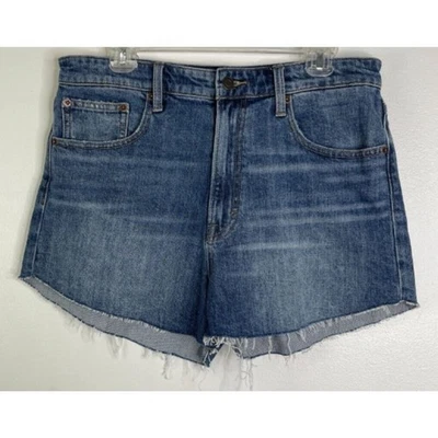Lucky Brand Cut Off High Waist Denim Short Women's Size 31 - Image 1 of 4