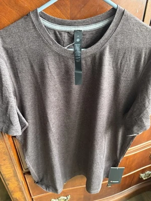Lululemon Men's Large Brown  Super Soft Jersey Short Sleeve T-Shirt NEW With Tag - Image 1 of 4
