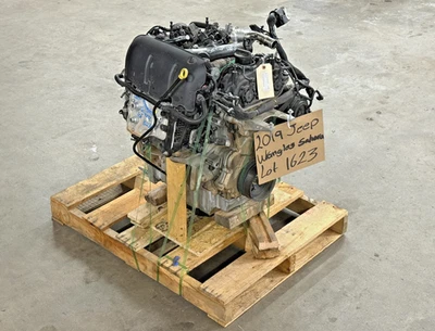 Motor completo Jeep Wrangler 18 19 20 2,0 L sexto dígito VIN "X" 1623 OEM Foto 1 de 4