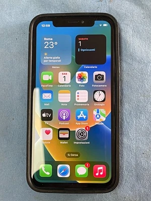 iphone x , 256 GB nero, funzionante  - Immagine 1 di 4