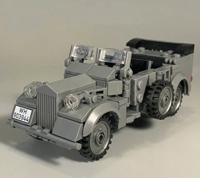 Buildarmy WW2 German Horch 901 off-road Car Brick Building Block 234pcs - Image 1 of 2
