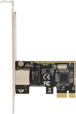 Adattatore Di Rete Pcie, Scheda Di Rete PCI Express Gigabit Ethernet 10/100/1000 - Immagine 1 di 4