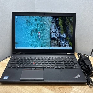 Lenovo ThinkPad P50 Core i7 6820HQ 2,70 Ghz 24 GB 256 GB NVMe NVidia M2000M W11P - Foto 1 di 9
