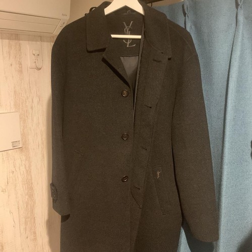 SAINT LAURENT (YSL) Cappotto mezza giacca cappotto Yves Saint Laurent capospalla Pea taglia 105