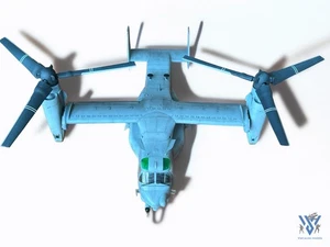 MV-22 Osprey USMC 1:48 - Pedido anticipado modelo de avión construido y pintado - Imagen 1 de 16