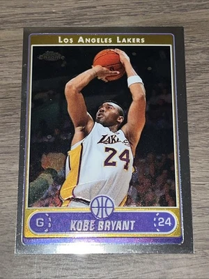 2006-07 Topps Chrome - Kobe Bryant #129 HOF - Image 1 of 2