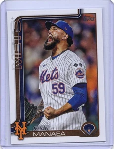 2025 Topps Series 2 Sean Manaea #354 New York Mets - Picture 1 of 2