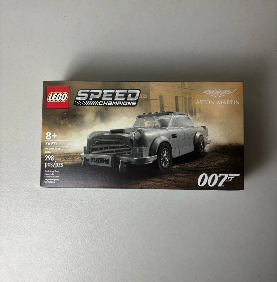 乐高® Speed Champions 007 阿斯顿·马丁 DB5 建筑玩具套装已退役詹姆斯·邦德 — 第 1/2 张图片
