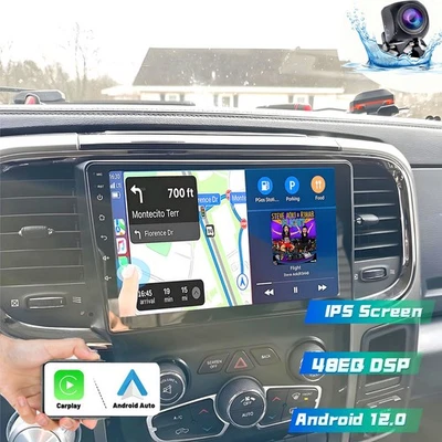 Carplay For Dodge Ram 1500 2500 3500 2013-2018 9 inch Car Stereo Radio 2+32G - Image 1 of 4