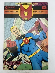 MiracleMan #4 Eclipse Comics 1985 Alan Moore & Alan Davis- - Picture 1 of 3