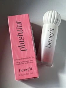 Benefit Plushtint Moisturising Matte Lip Tint 6ml Shade Pillow Play New - Picture 1 of 5