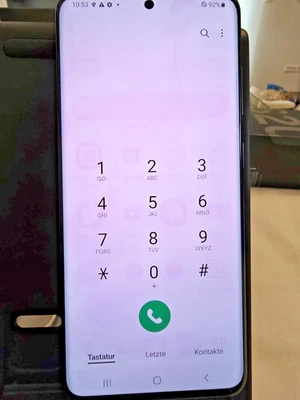 Handy SAMSUNG  GALAXY S20 128GB - Cosmic Gray (ohne Simlock),  GHOSTING-DISPLAY! - Bild 1 von 4