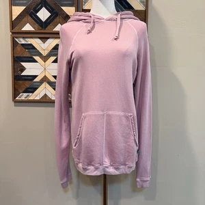 Freecity Superfluff Lux Hoodie Sweatshirt Mauve Pink Black Bird 0 XS - Picture 1 of 9