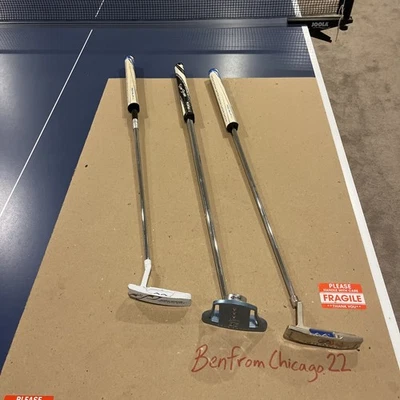 Snake Eyes Z9 Model 2 Milled Face Mallet Putter 40" Golf Club / Plus Two Others - Image 1 of 4