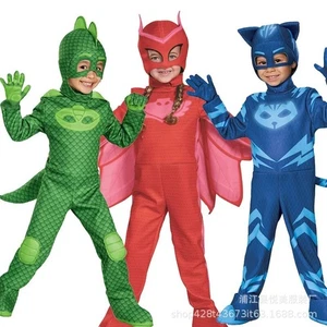 PJ Masks Costume Boys Girls Superhero Kid Child Fancy Dress Outfit School GIFT* - Picture 1 of 8