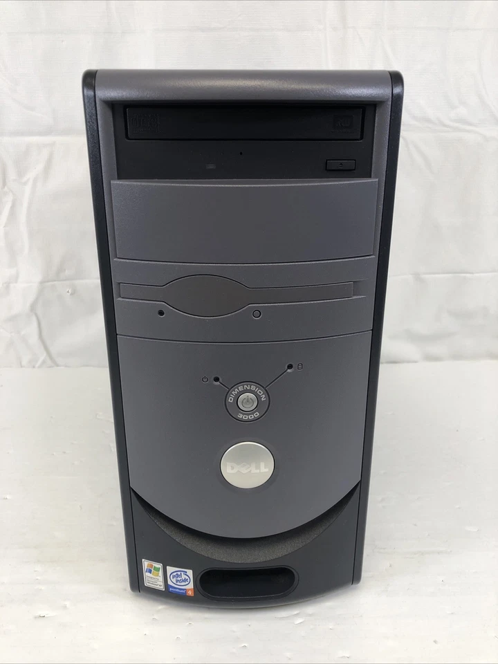 Dell Dimension 3000 PC Retro Gaming Pentium 4 2.80GHz 512MB RAM 40GB HDD Win XP - Image 1 of 4