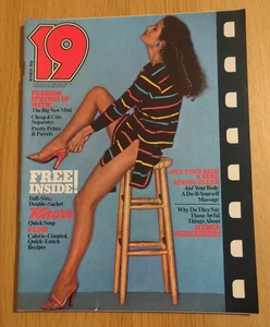 Vintage 19 Fashion Magazine March 1977 - Male Stripping, Marie Schneider, Fashio - Imagen 1 de 12