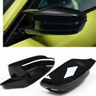 2x Gloss Black Rear Mirror Cover Trim For BMW G30/G31/G38 New 5 Series 2017-2020