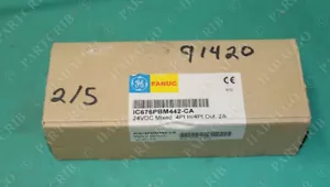 Fanuc, IC676PBM442-CA, GE Modulo di Ingresso 24VDC Blocco di Giunzione Mista in/4Pt Out 2A - Foto 1 di 5