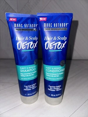 2 Marc Anthony Hair & Scalp Detox Purify & Refresh Shampoo & Conditioner 8.4 oz - Image 1 of 2