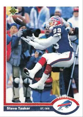 1991 Upper Deck Football Steve Tasker Buffalo Bulls #199 - Image 1 of 2