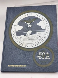 NAVAL AIR STATION NORFOLK VA 50TH ANNIV 1911 1961 BUWEPSFLEREADREPLANT - Picture 1 of 4