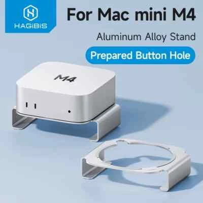 Hagibis Desktop Stand for Mac mini M4 Pro 2024 Aluminium Heat Dissipation Holder - Image 1 of 4