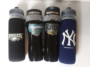 MLB/NFL 4 Teams to Choose from Water Bottle 22 ozs/12.5 ozs - Picture 1 of 8